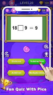 Math Quiz Apk Mod for Android [Unlimited Coins/Gems] 4