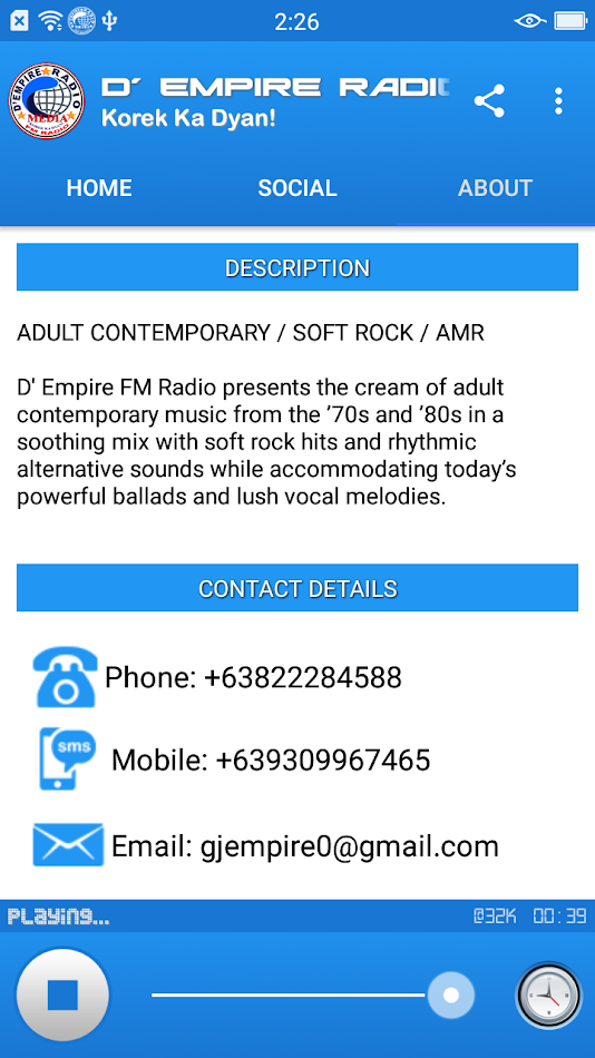 #9. D' Empire Radio 104.3 Pikit (Android) 由: AMFM Philippines