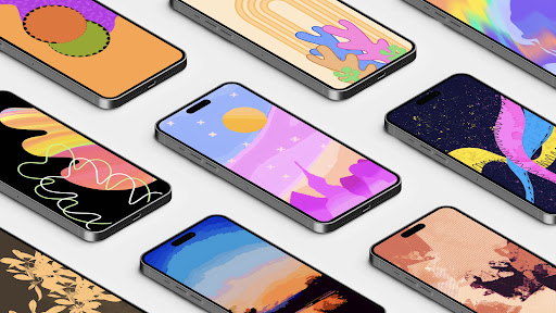 Android application Unika Wallpapers - No AI screenshort
