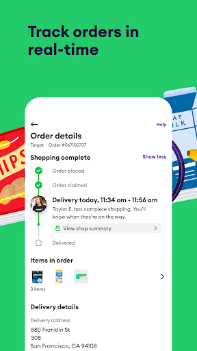 Shipt Snack & Grocery Delivery Screenshot 4 - AppWisp.com