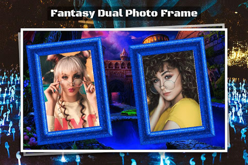 Android application Fantasy Dual Photo Frames screenshort