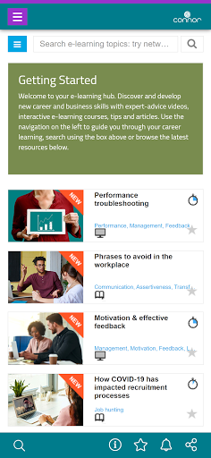 Connor Career Centre Screen 2