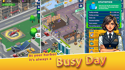 Idle Mega Harbor Tycoon Empire Screen 2