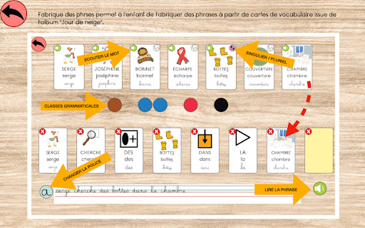 Fabrique des phrases JDN Screen 2