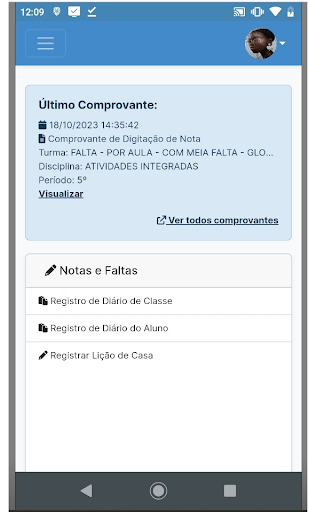 GALILEU - App do Professor Screen 3