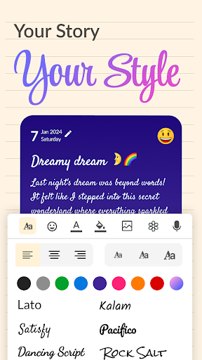 Screenshot of Daily Journal: Diary with lock