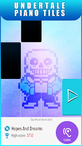 Screenshot 3 Piano Tiles: MEGALOVANIA SANS android