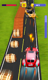 Real Shooting Car Racing Game: Endless Car Driving