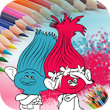 Coloring Pages for Trolls icon