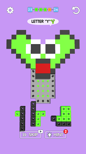 Block Letter Puzzle Screen 2