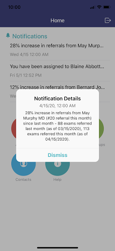 MI Contact Screen 2