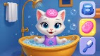 screenshot of Kitty Cat Daycare Salon Games
