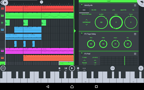 تحميل تطبيق FL Studio Mobile مهكر للايفون للاندرويد اخر اصدار 2023 2