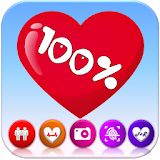 Mega Love Test Calculator - Prank App icon