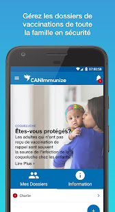 Aperçu de l'application