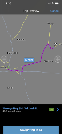 Santos FieldNav 2.0 Screen 2