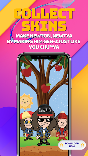 Android application Newtya - The Newton Parody screenshort