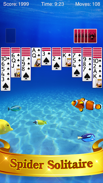 SPIDER SOLITAIRE 2.9.518 APK + Mod (Unlimited money) untuk android