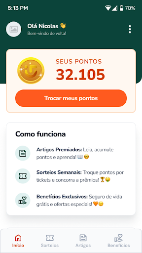 Clube Utua Screen 2