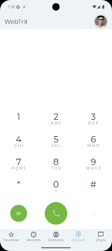 WebTrit WebRTC VoIP softphone Screenshot 4 - AppWisp.com