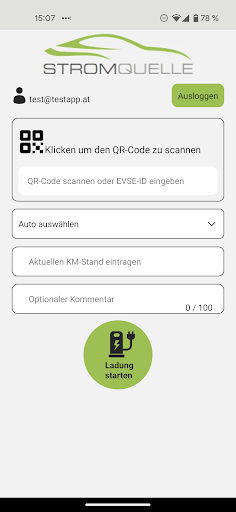 Stromquelle Screen 2