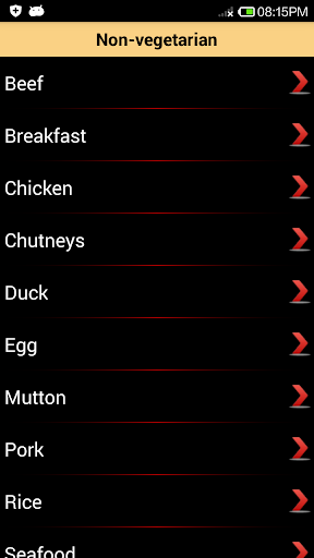 Easy Indian Veg/NonVeg Recipes Screen 2