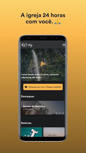 Android application CEHG-Um lugar para pertencer screenshort