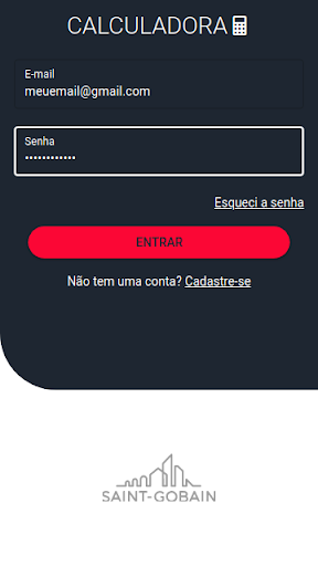 Android application Calculadora Placo screenshort
