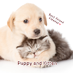 Cover Image of Скачать Puppy and Kitten Theme  APK