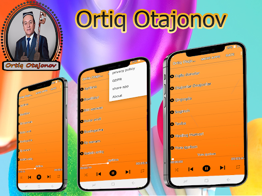 Android application Ortiq Otajonov Qo'shiqlar screenshort