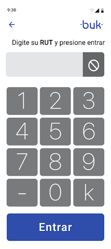 APP Marcaje Empresa Screen 2