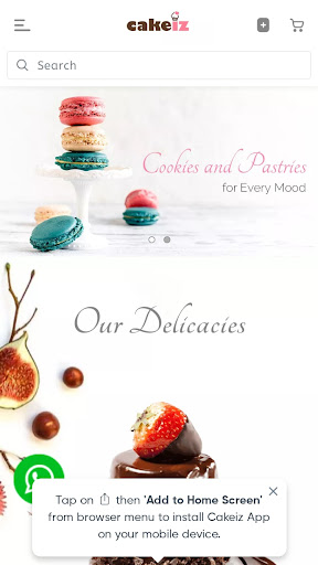 Cakeiz Screen 2