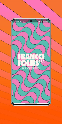 Android application Francofolies de Spa screenshort