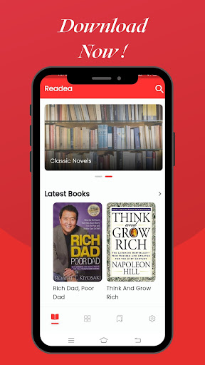 Android application Readea eBook online store screenshort