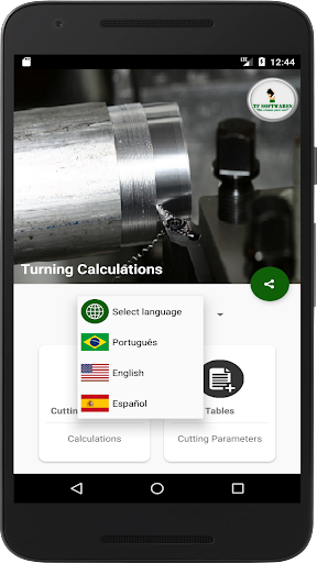 Turning Calculations Screen 3