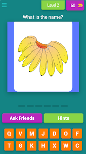 VEGETABLES AND FRUITS QUIZ