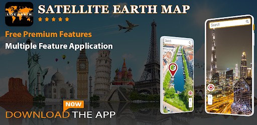 Satellite Earth Map-Navigator & World Map Android App