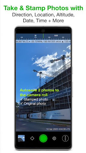 Screenshot of Solocator - GPS Field Camera