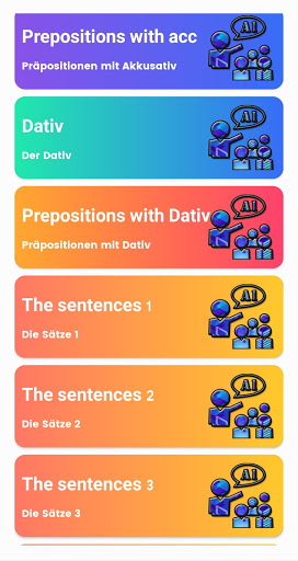 German for all Screen 3