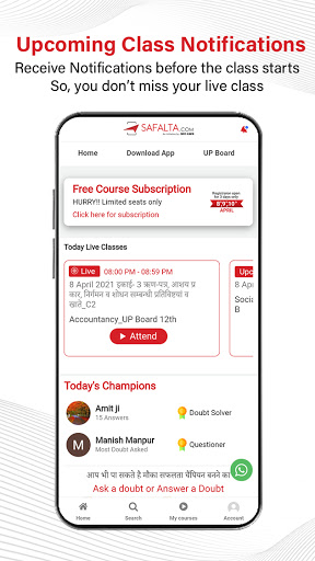 Safalta: Learning & Exam prep Screen 3