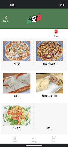 Garibaldi’s Pizza Screen 2