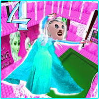 Frozen Ice Queen Scary Granny