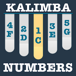 သင်္ကေတပုံ Kalimba App With Songs Numbers