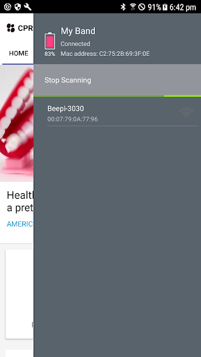 CPR Band for Self Training Screen 2