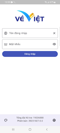 Android application Vé Xe Buýt screenshort