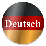 German phrasebook with sound, learn speak tutorial icon