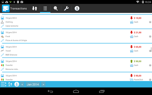 myMoney - Expense Tracking