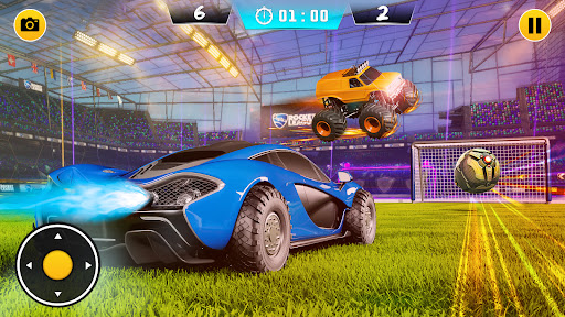 Android application Rocket Car Racing Games 3D screenshort