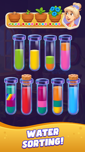 Garden Sort Water Color Puzzle