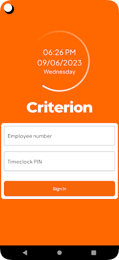 Criterion Kiosk Screen 2